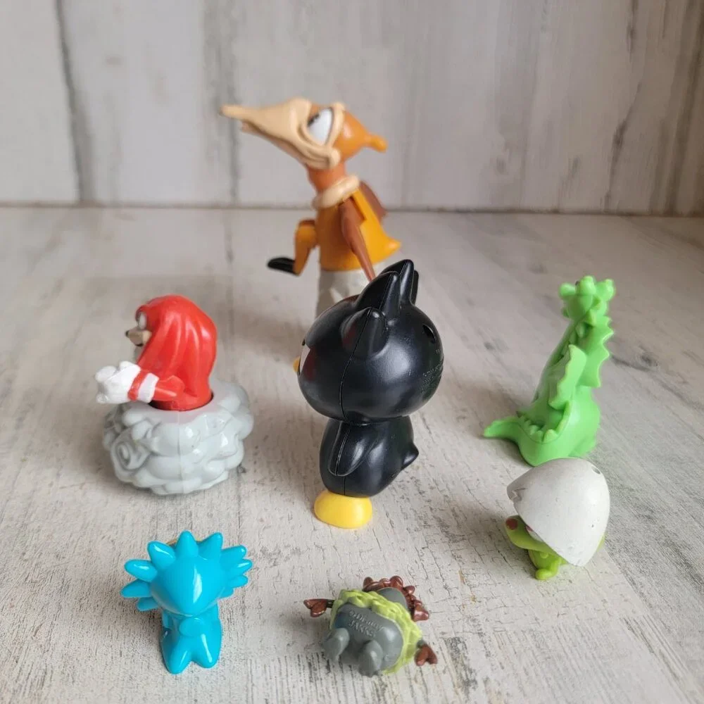 Fantasy monster dino toy figure variety set dragon knuckles penguin‎